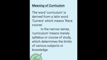 Curriculum and Development | Meaning, Definition, Characteristics, Importance, Types of Curriculum |