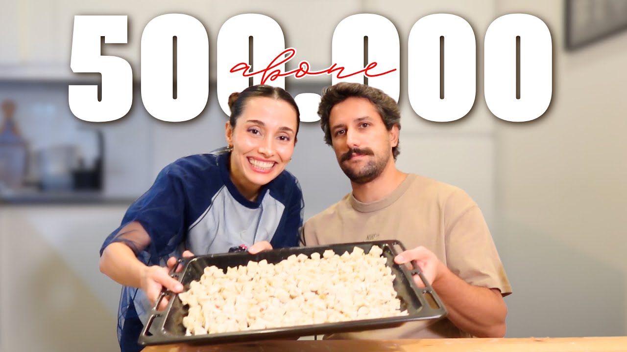 500.000 ÖZEL: Abone sayımız kadar MANTI YAPTIK