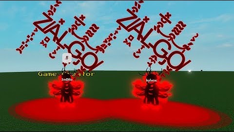 ZALGO. | Sans Game REMAKE | Roblox
