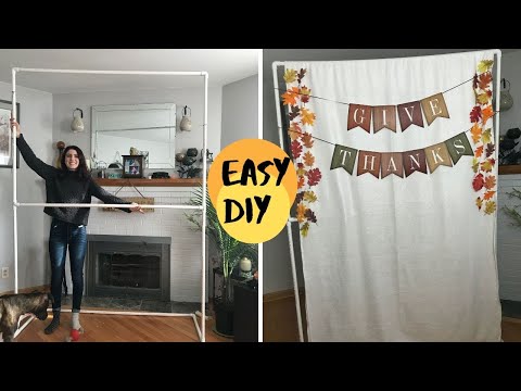 DIY Backdrop Stand | PARTIES EVENTS WEDDINGS