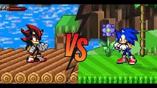SSF2 MOD SHADOW VS SONIC