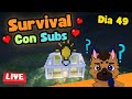 Jugando MINECRAFT Con SUBS | Dia 49 | Terminando La Casa De La IMAGINACIÓN!!!