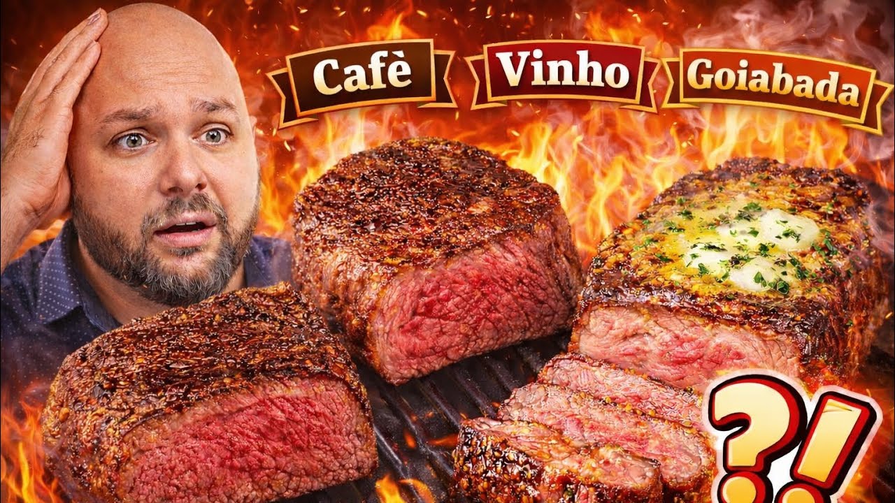 TESTEI 3 TIPOS DE MATURAÇÃO DIFERENTES NO CONTRA FILÉ .