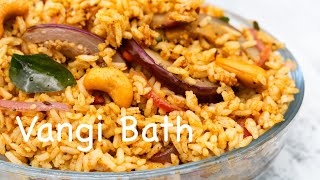 Spicy and flavorful Vangi Bath recipe revealed / Eggplants with Rice