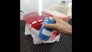 mix paint car | افضل نسبة تخفيف دهان السيارات اللكر اللون الورنيش