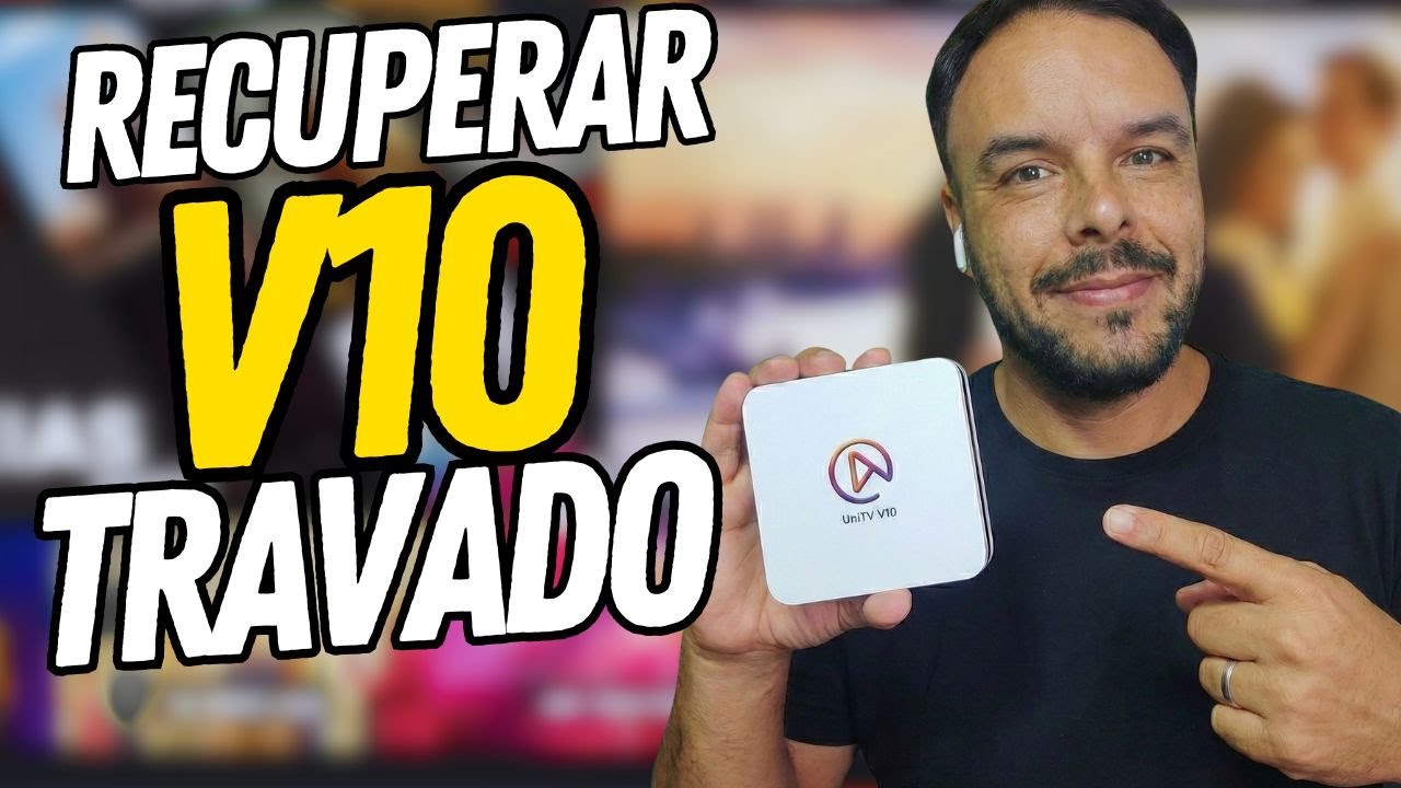 ✅ FÁCIL! COMO DESTRAVAR O UNITV V10 TRAVADO NA LOGO - UniTV v10 Travado na tela inicial  - RESOLVIDO