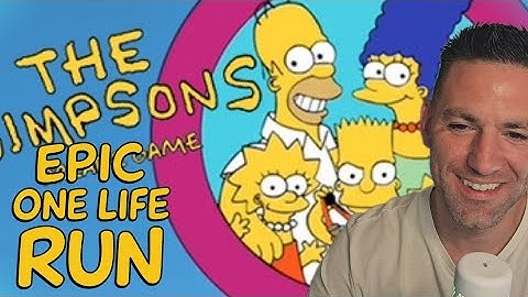 Simpsons arcade one life challenge deel 2