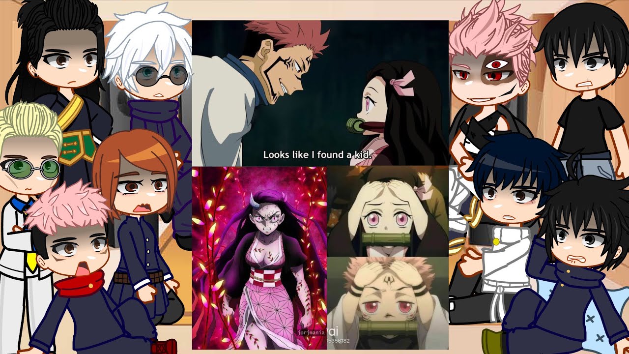 [FULL] •Jujutsu Kaisen react to NEZUKO KAMADO as Sukuna’s little sister•|| jjk X kny || new gacha