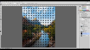 Photoshop tutorial for | how to create basket weave effect in Photoshop