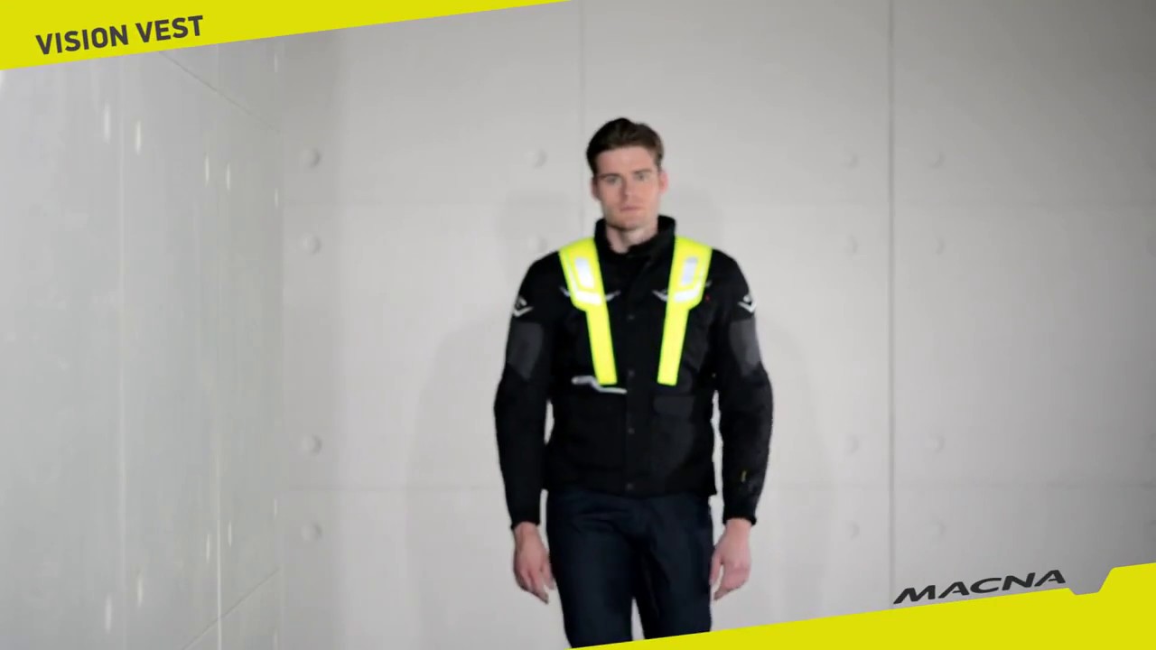 Macna Vision Vest - светоотражающий жилет для курток Макна