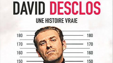David Desclos , un ancien braqueur devenu acteur