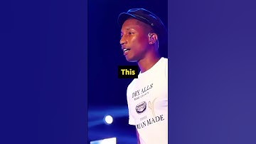 The moment Pharrell realized the world knew his songs 😭🎤