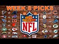 NFL Week 8 Picks