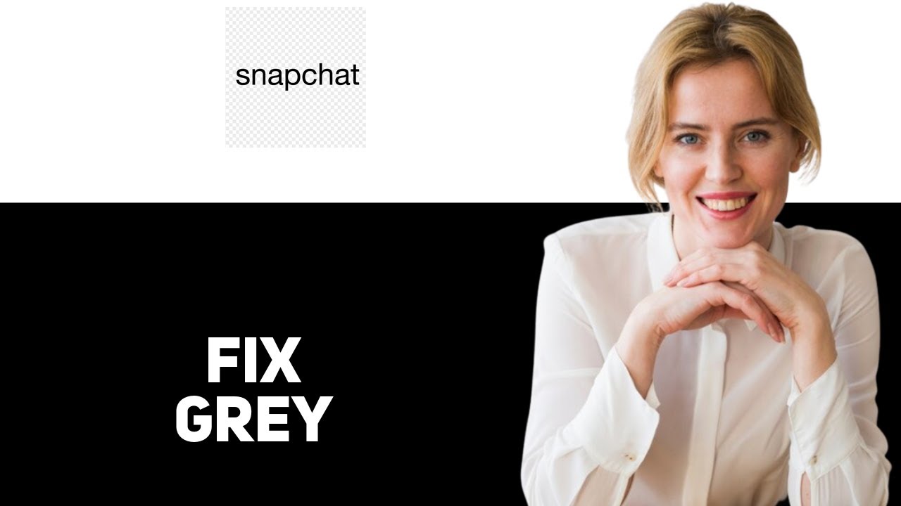 Как исправить серый цвет в Snapchat 2025