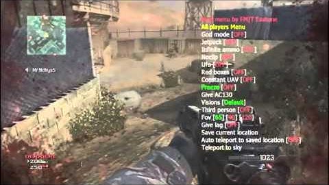 MW3 mods also godmode classes