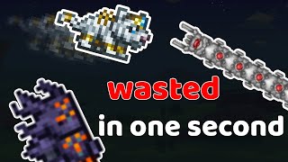 Destroyer killed in 1 Second with pre-Golem Gear-For the Worthy Master Mode (Summoner)-Terraria 1.4