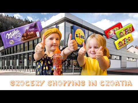 Our First Grocery Trip to Lidl in Čakovec, Croatia!