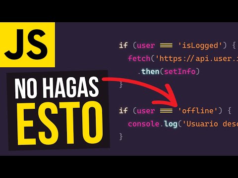 ❌ NO uses STRINGS en tu JAVASCRIPT para esto. ¡Te explico cómo mejorarlo!