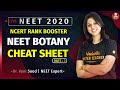 NEET Botany Cheat Sheet Part-1 | Botany Full Syllabus | NEET 2020 | Dr.Vani Sood | Vedantu Biotonic