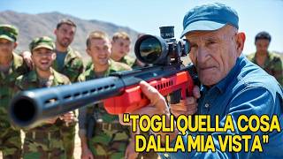I Marines risero del fucile arancione del veterano… poi un colpo da 4000 metri zittì il generale