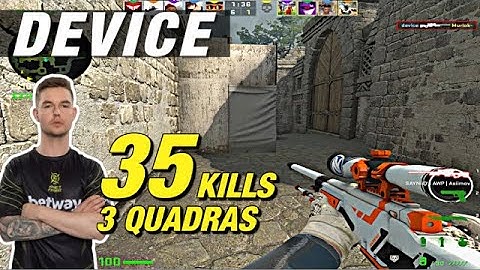 Device ancient game (35 frags ) 3 quadras CSGO Dev1ce  FULL POV