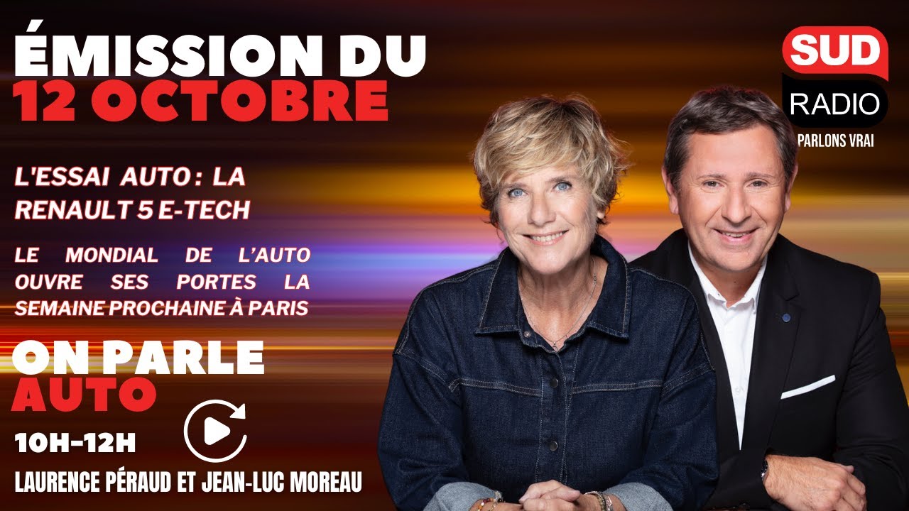 L'essai auto : la Renault 5 E-Tech / Le Mondial de l’Auto ouvre ses portes la semaine prochaine