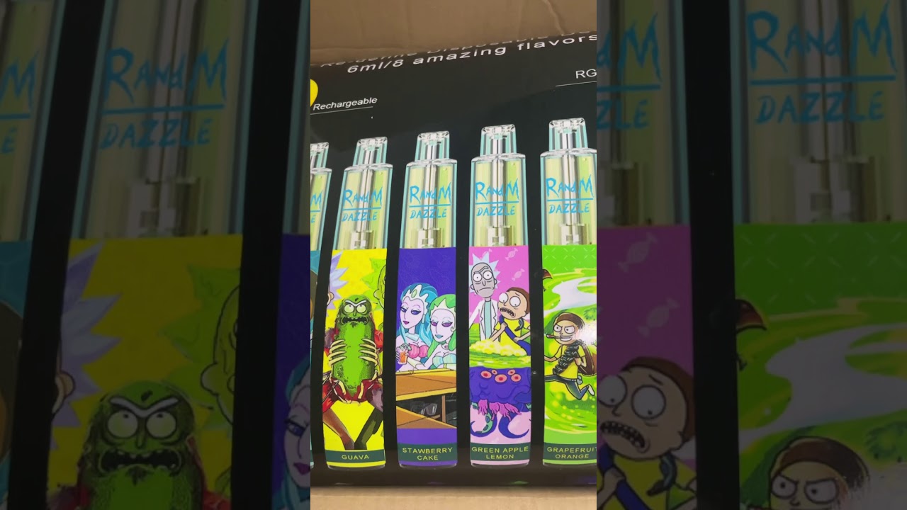 Rick and Morty Disposbale Vape Pod Devide wholesale and Retail