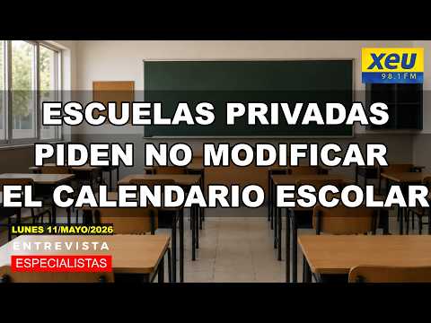 Escuelas privadas piden no modificar el calendario escolar