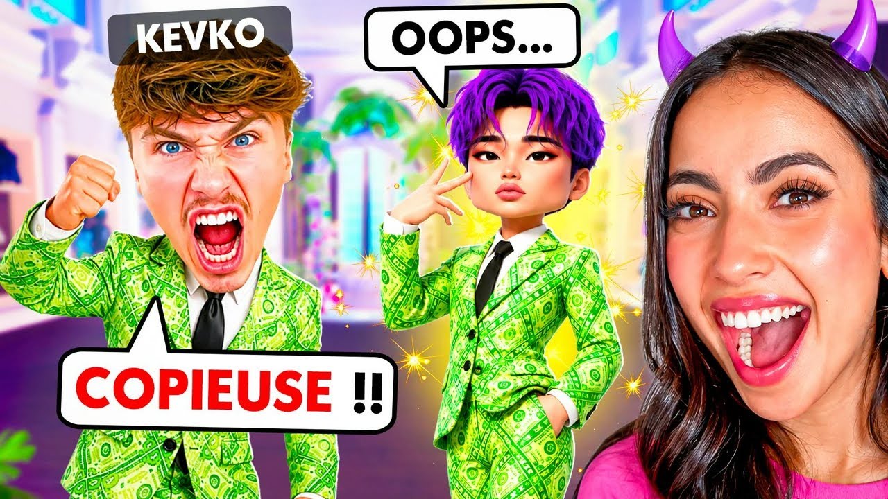 Je COPIE KEVKO Mais je lui offre un VIP sur Dress To Impress !