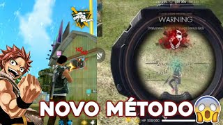 🤯NOVO MÉTODO🤫 PARA DAR 90% DE CAPA😎 BOTÃO 🤫DUPLO QUE DEIXA A SENSIBILIDADE 10x MAIS LEVE!!