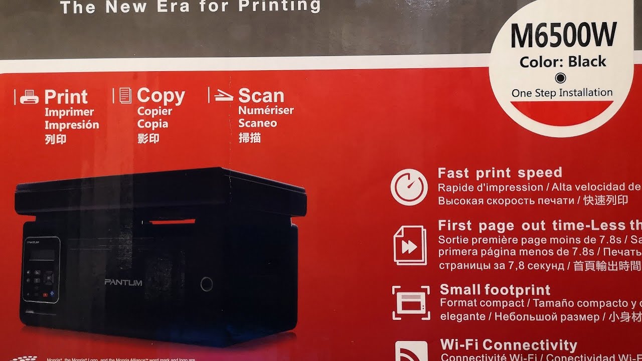 Дешево та багатофункціонально. Друкарка Pantum M6500W - YouTube