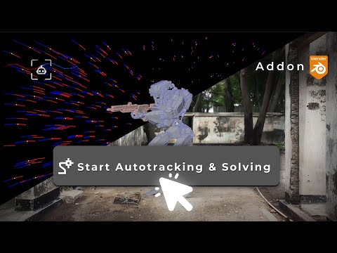 Demonstration of FlaxTrax: The Automatic Camera Tracking Addon for Blender