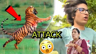 TIGER NE ATTACK KRDIA😱ZOO MEIN | Sourav Joshi Vlogs | Sourav Joshi |