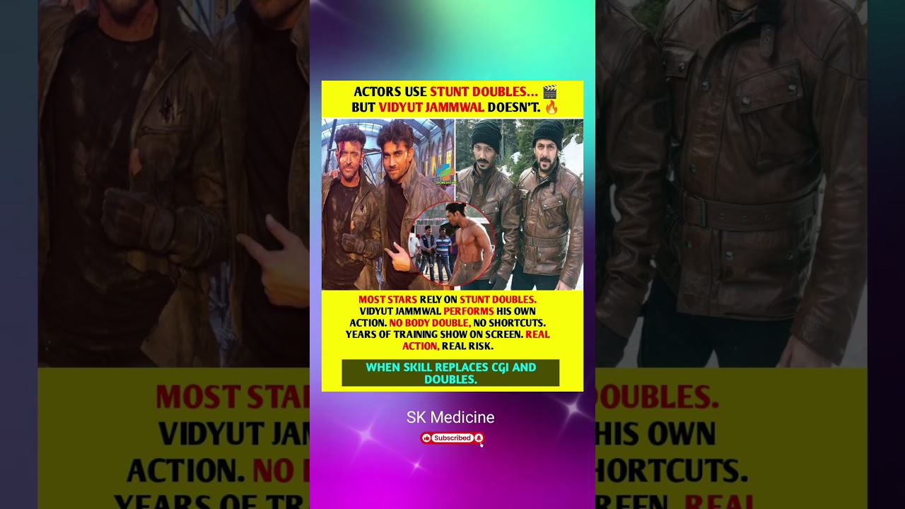 WHY VIDYUT JAMMWAL NEEDS NO STUNT DOUBLE 💥
