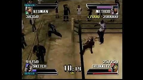 DEF JAM VENDETTA: TEAM - SKETCH & CHUKKLEZ VS. REDMAN & METHOD MAN