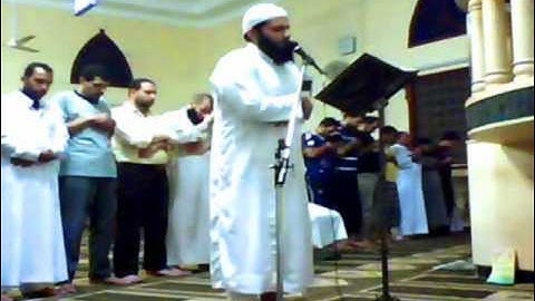 من صلاة القيام بفارسكور - سورة ق - الشيخ محمد خليفة