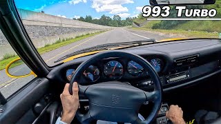 1997 Porsche 993 Turbo Therapy Drive  Too Afraid to Try? (POV Binaural Audio)