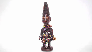 African art Yoruba Ibeji Figure 1568