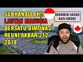 REUNI AKBAR 212 di MONAS 2018 PANTAUAN UDARA | Indonesia Reaction | MR Halal Reacts