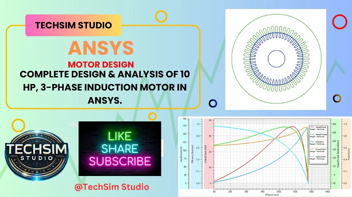 3 Phase Induction Motor Simulation with ANSYS RMxprt
