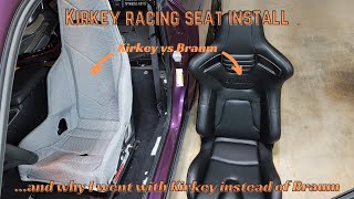 How to Install a Braum ...errr... Kirkey Lightweight Racing Seat in a Dodge Challenger