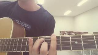 Video thumbnail of "Jeff Bernat X JamieBoy - All For Me / cover / guitar / 김귤"