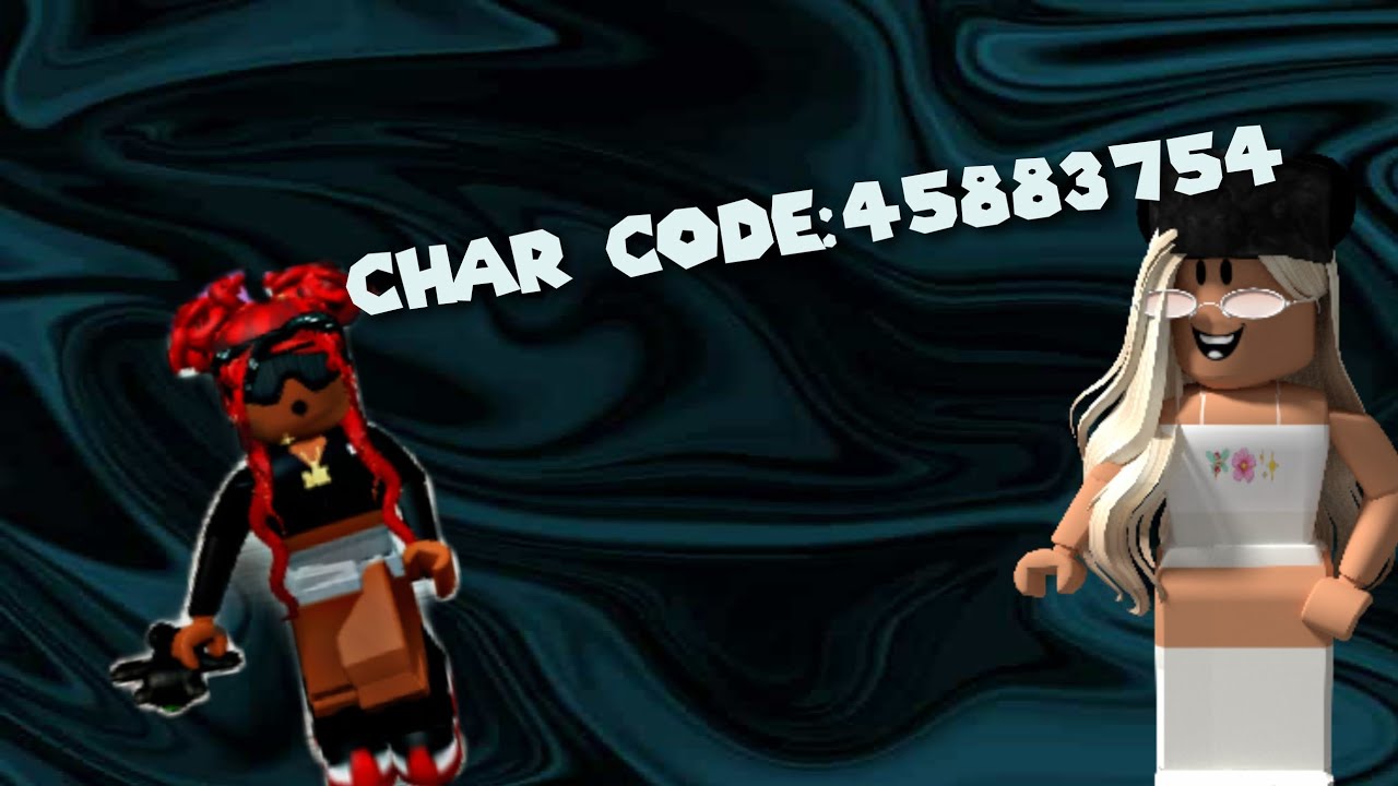 Char Codes For Girls Roblox Youtube - roblox girl char codes 2020