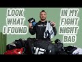 Whats in my fight night bag  ufc 281