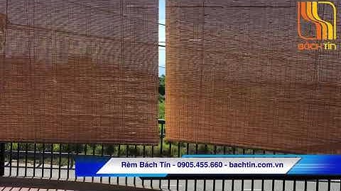 Rèm cửa che nắng cho quán cafe của Bách Tín Đà Nẵng