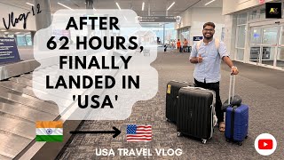 Successfully Landed in USA after 62 hours Long Journey | MS in USA |  #usa #usavlogs #cincinnati