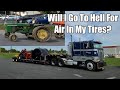 Hauling For Pennsylvania Amish In Old Cabover