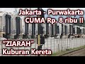 Trip Murah Meriah Jakarta Purwakarta 8 ribu saja | Ziarah kuburan kereta di Purwakarta | Train Ride