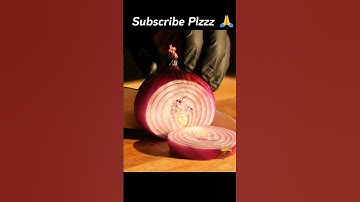 Onion Cutting ASMR | Sharp & Satisfying Slice Sounds 🔪 #Shorts #ASMR  #oddlysatisfying