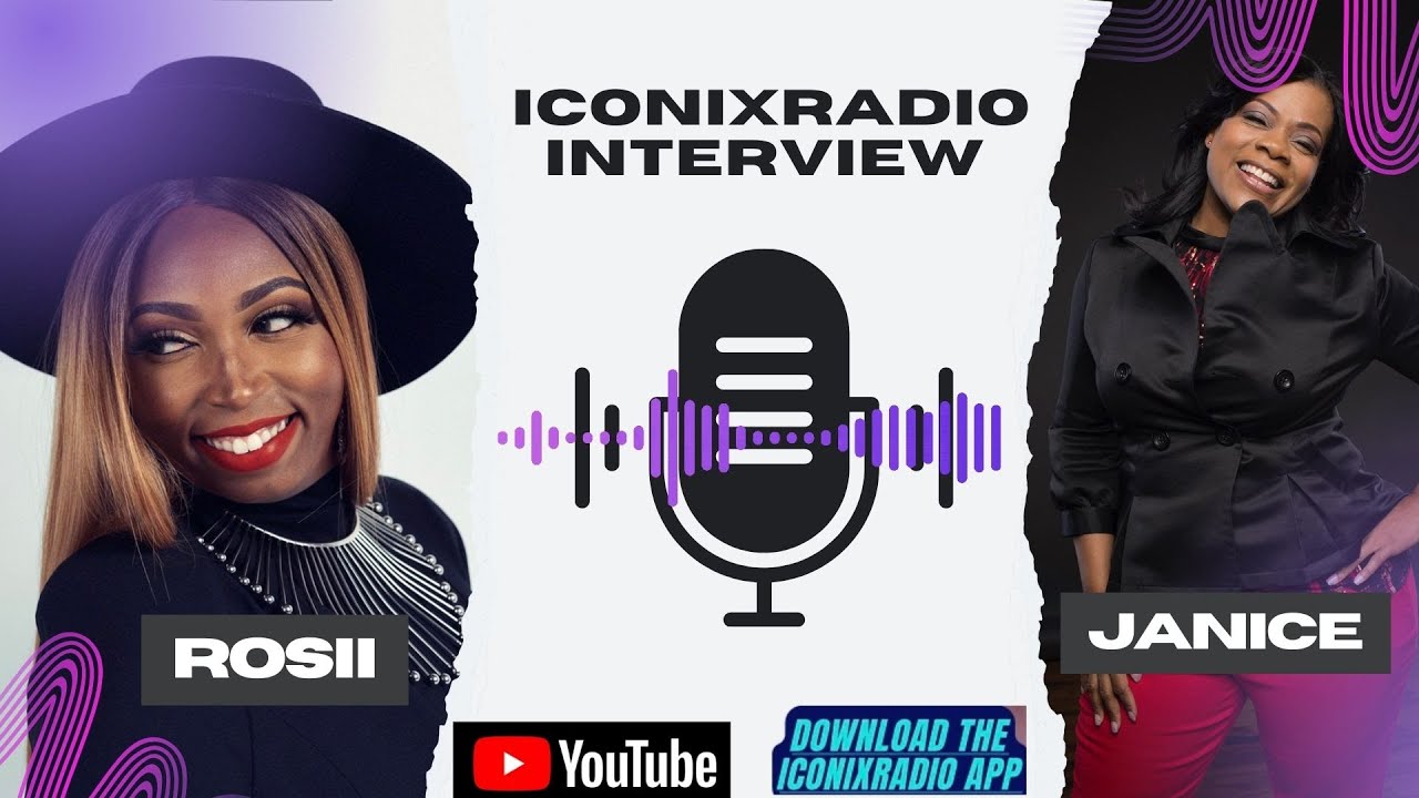 Rosii | Iconix Radio Host Interviews Dr. Janice McLean DeLoatch | Founder of the WSHOF
